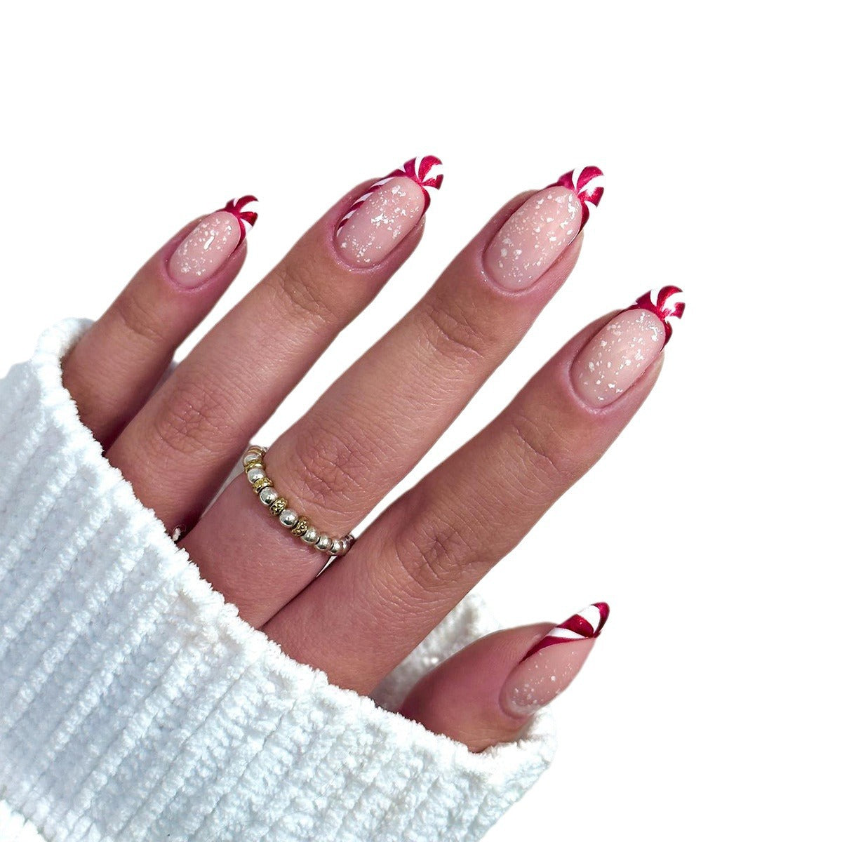 Festive Peppermint Nail Art — product view 5