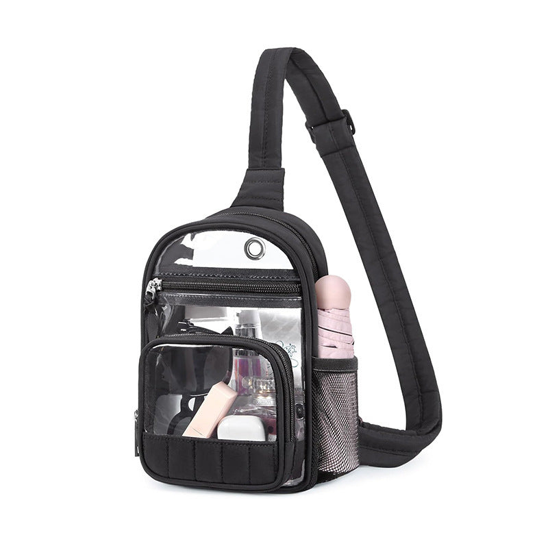 Multifunctional Transparent Sling Bag LoungeYard — product view 7