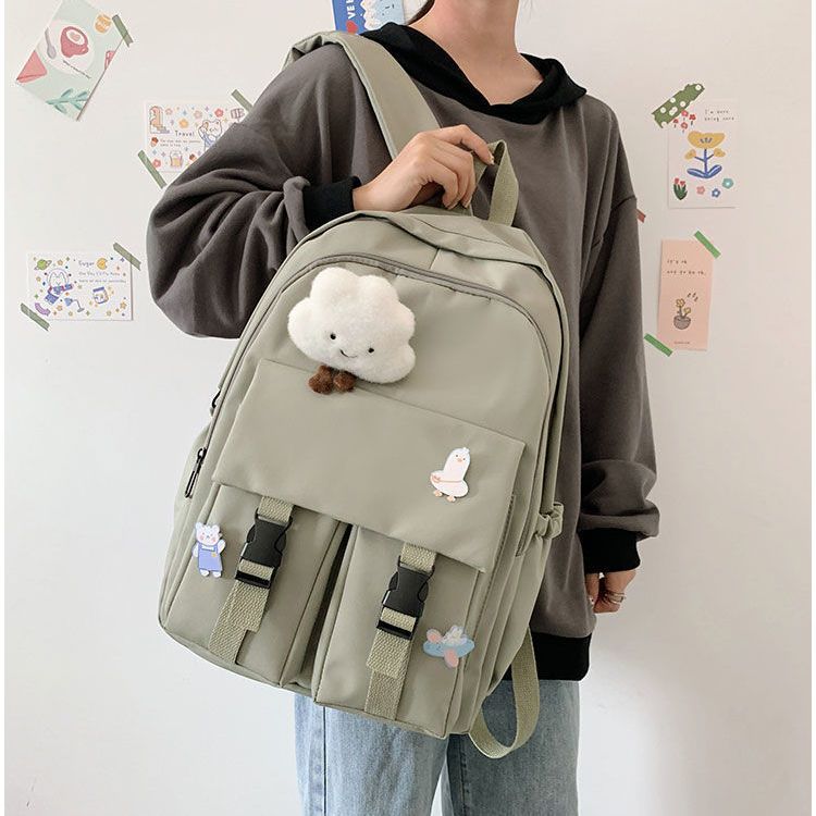 Versatile leisure backpack with multiple inner compartments LoungeYard — product view 4