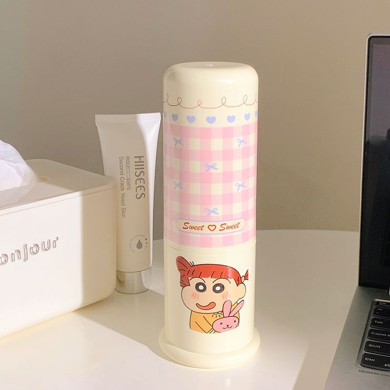 Toothbrush holder with creative cartoon design LoungeYard — product view 2