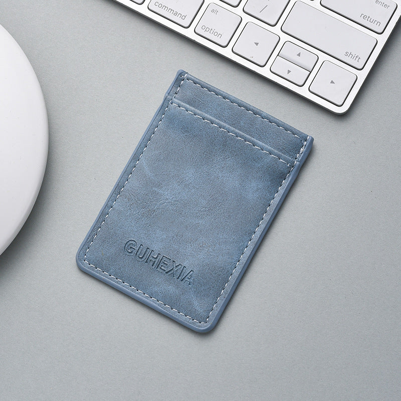 Sleek Leather Card Holder LoungeYard — product view 5
