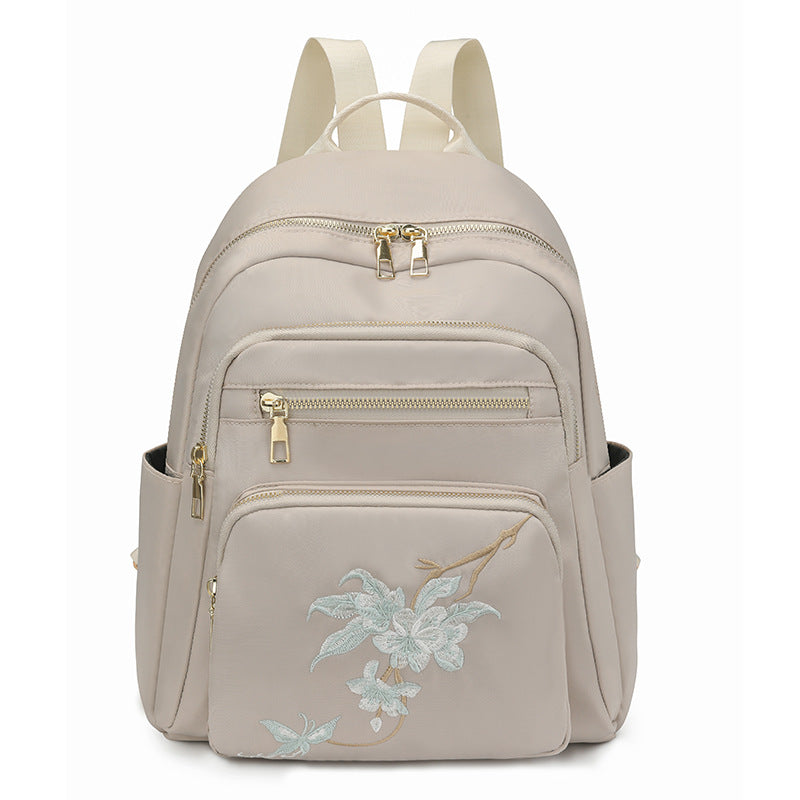 Embroidered Multi-Pocket Backpack — product view 1