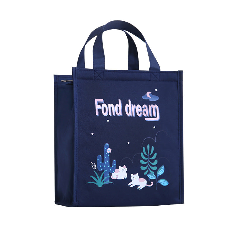 Cooler Bag with Elegant Flower Design LoungeYard — product view 2