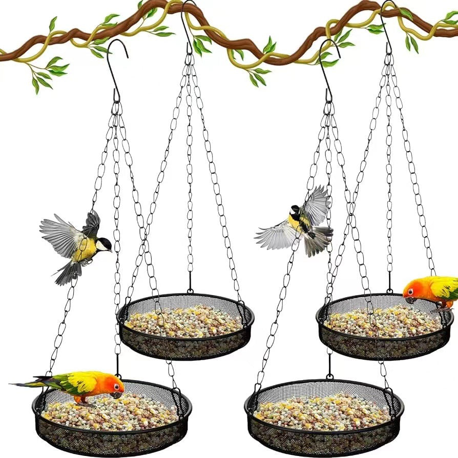 Hanging Bird Seed Feeder Bowlift — product view 4