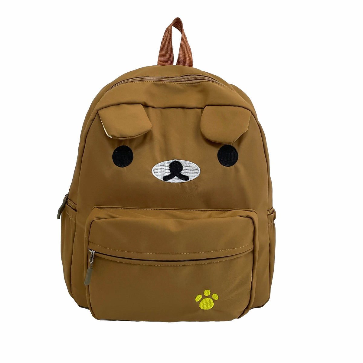 Cute Animal Face Plush Backpack LoungeYard — product view 1