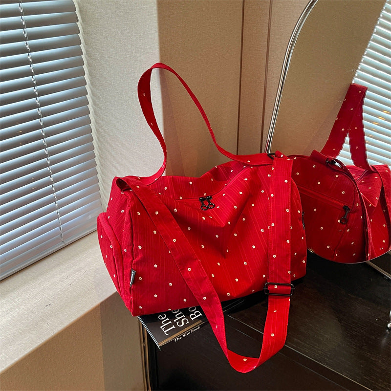 Lightweight Multi-Pocket Travel Duffel Bag LoungeYard — product view 1