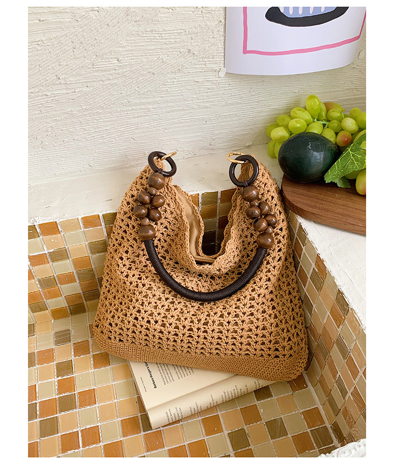 Handcrafted Knitted Bag LoungeYard — product view 6