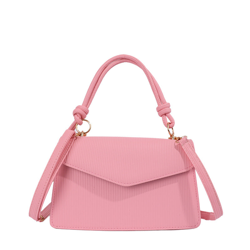 WoRibbed Texture Structured Handbag LoungeYard — product view 6