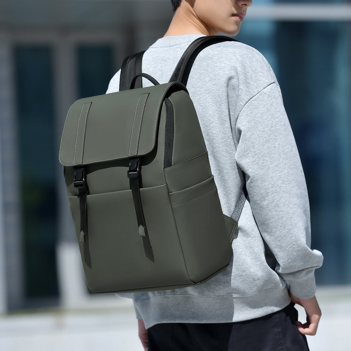 Multi-Feature Urban Backpack LoungeYard — product view 3