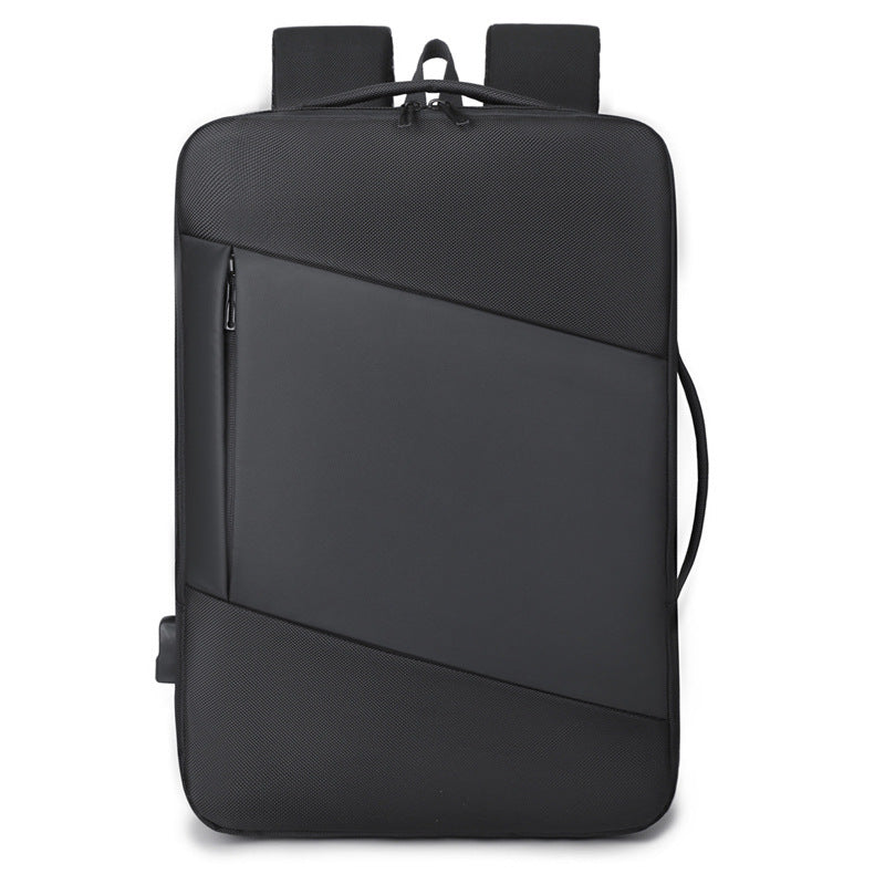 High-quality laptop backpack with versatile compartment design LoungeYard — product view 1