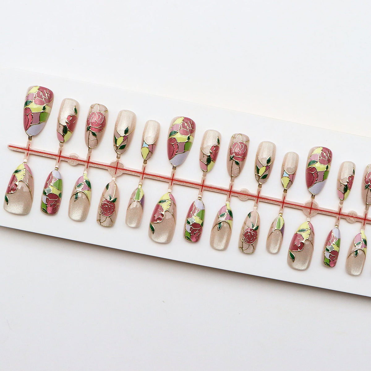 Floral Art Press-On Nails — product view 3
