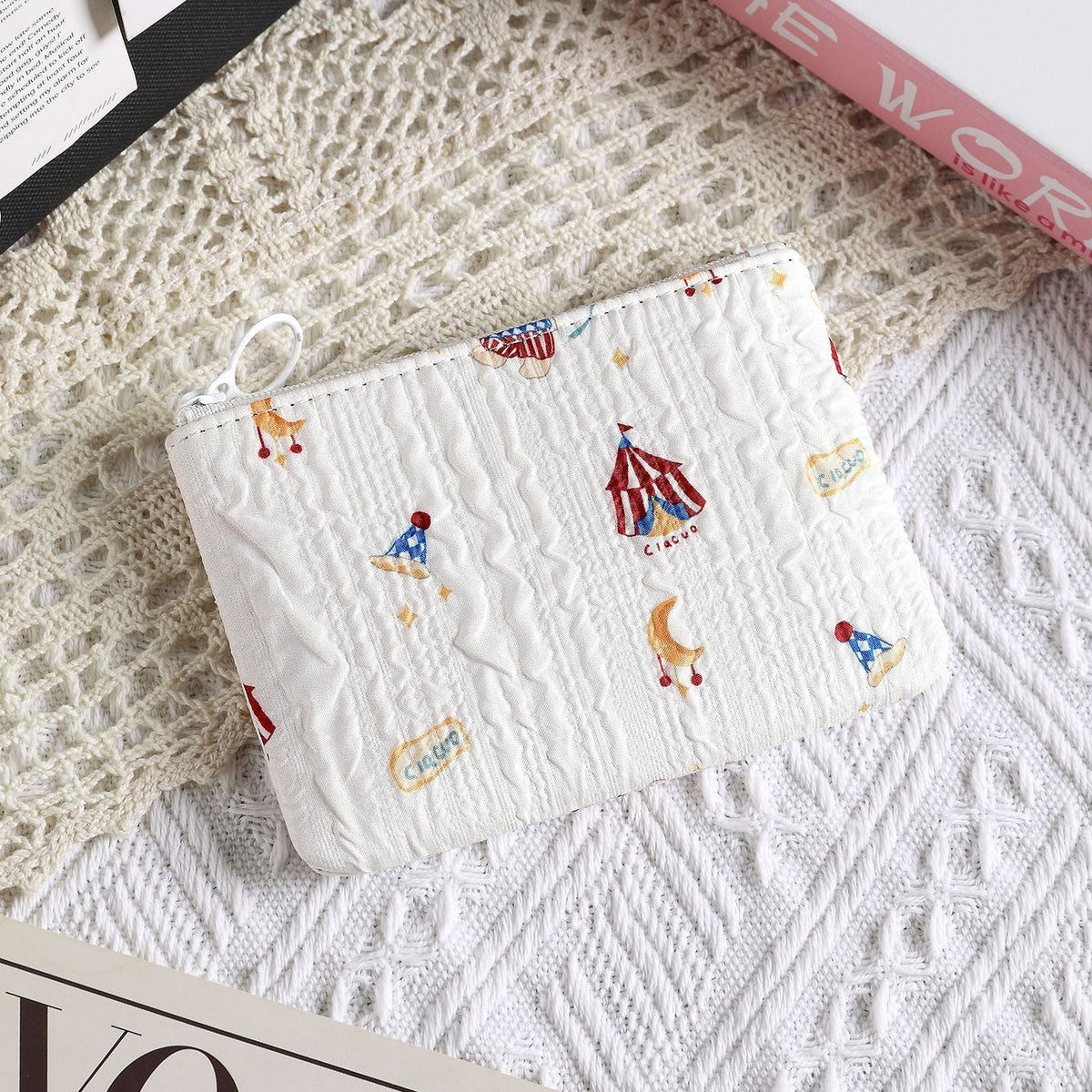 Stylish Patterned Pouch — product view 2