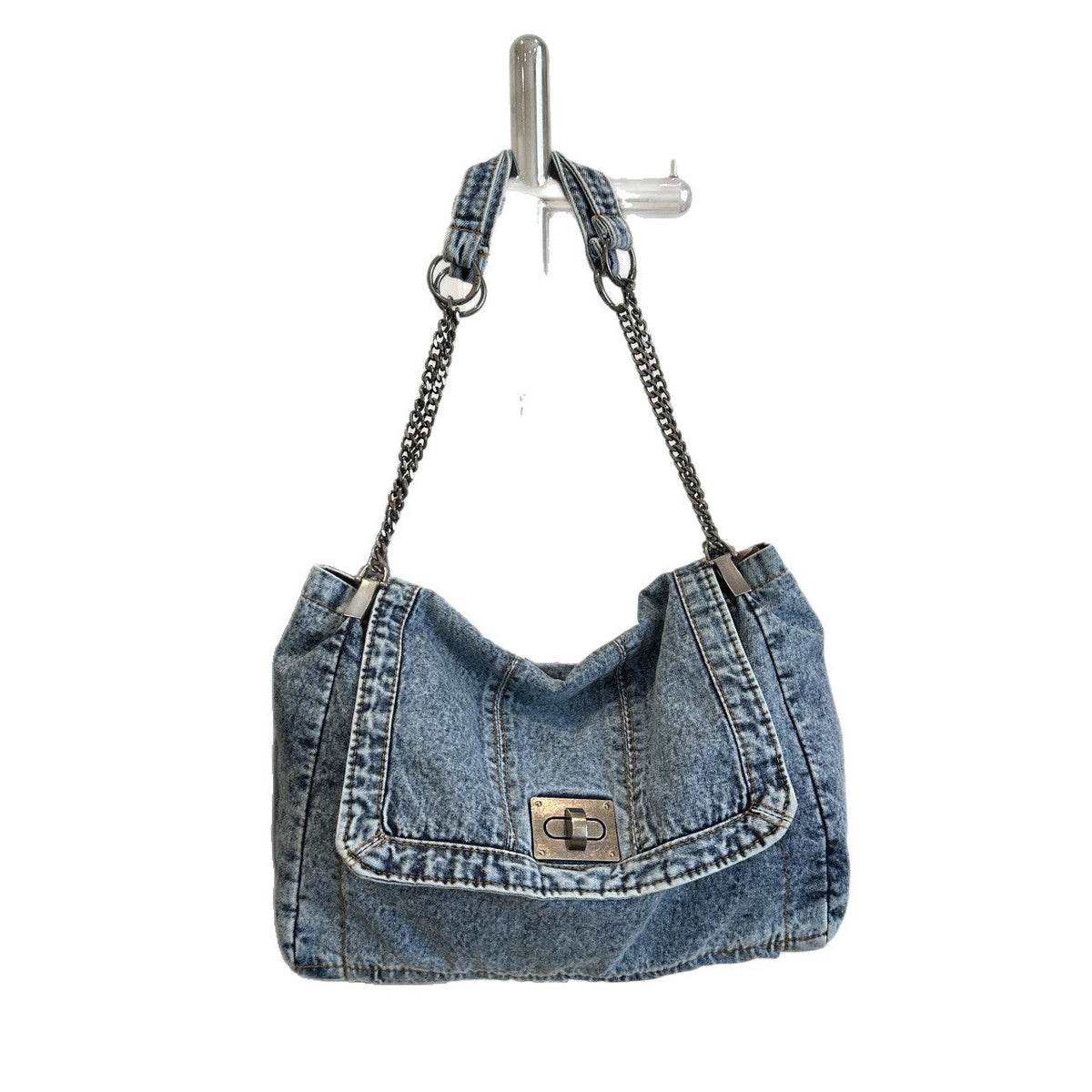 Chic Denim Satchel — product view 5