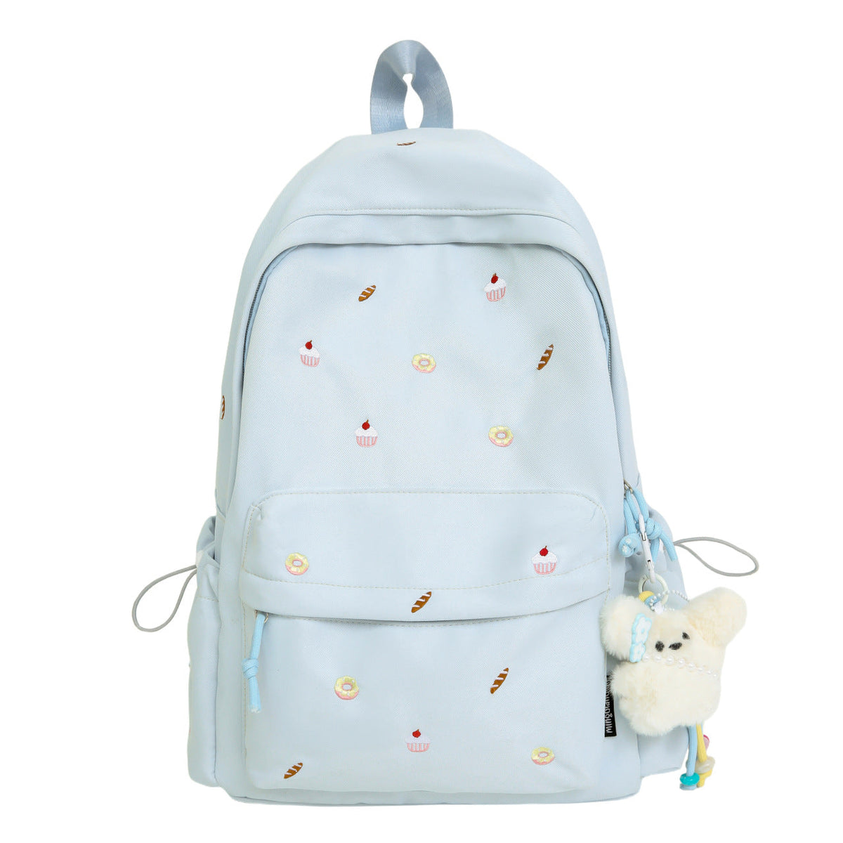 Playful backpack with unique back pattern appliqués LoungeYard — product view 3
