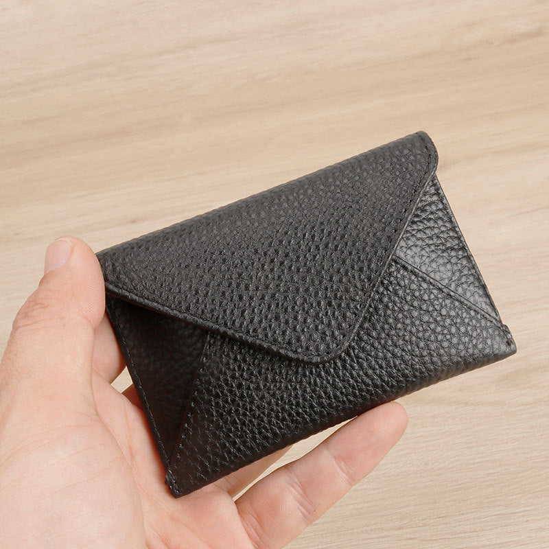 Minimalist Leather Wallet LoungeYard — product view 2