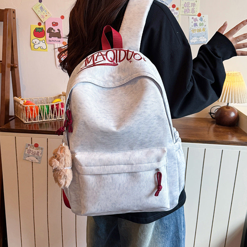 Casual Textured Backpack LoungeYard — product view 1