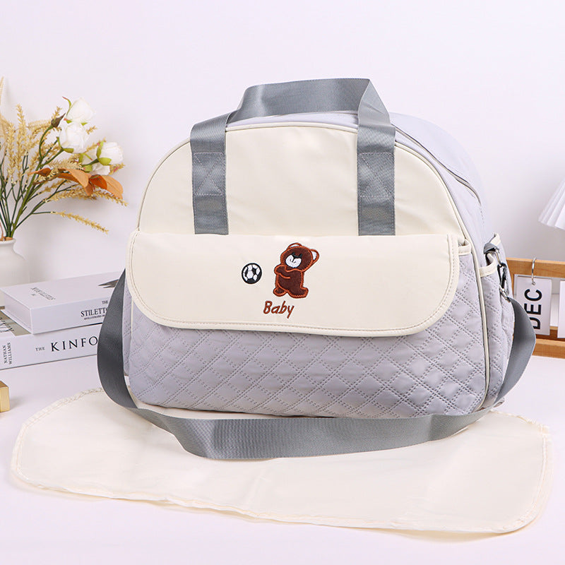 Stoff Diaper Bag with Practical Changing Mat LoungeYard — product view 3