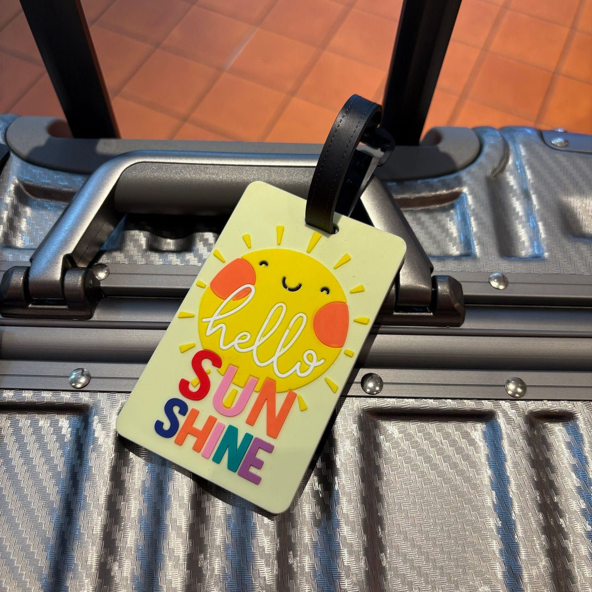 Stylish Silicone Travel Luggage Tag LoungeYard — product view 7