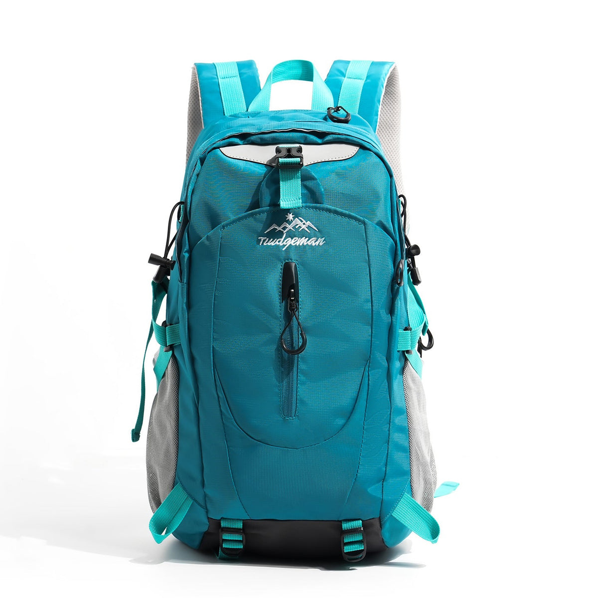Unisex nan lightweight outdoor backpack with ergonomic back cushion, hydration bladder compartment and multifunctional external pockets LoungeYard — product view 5