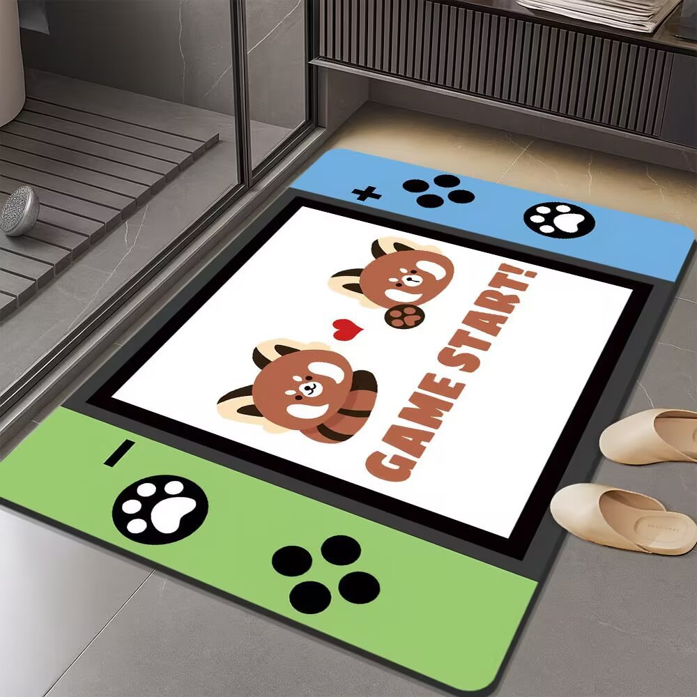 Gaming-Themed Bath Mat LoungeYard — product view 6