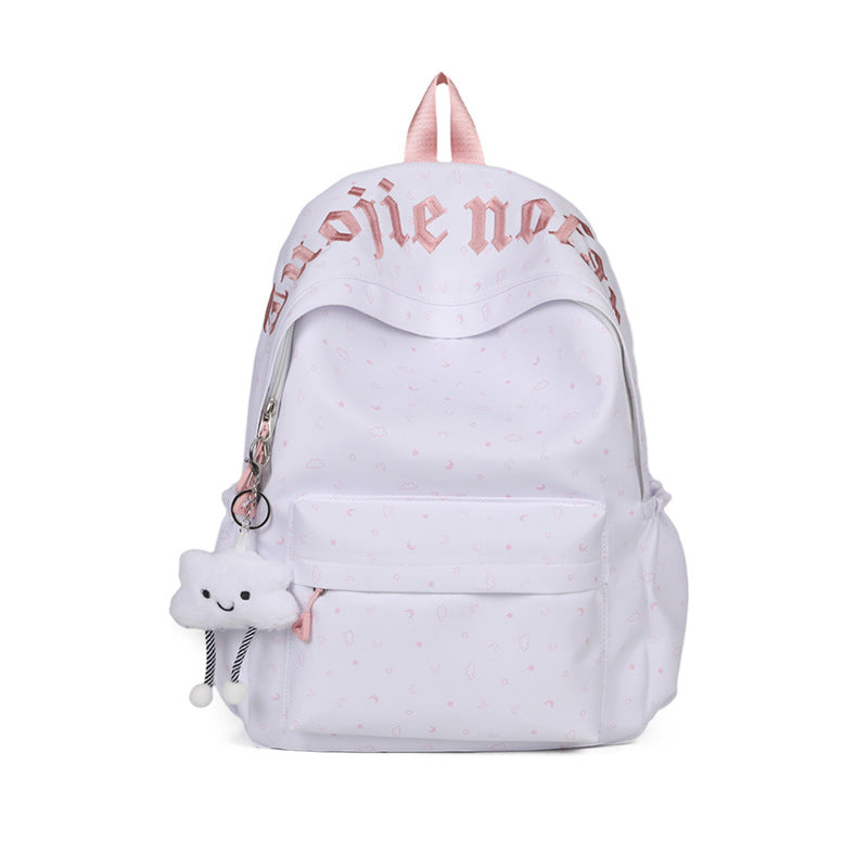 Playful Graphic Print Backpack LoungeYard — product view 5
