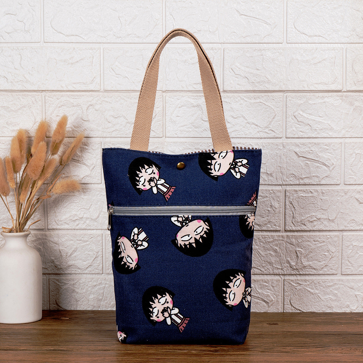 Cat Print Insulated Lunch Bag LoungeYard — product view 7