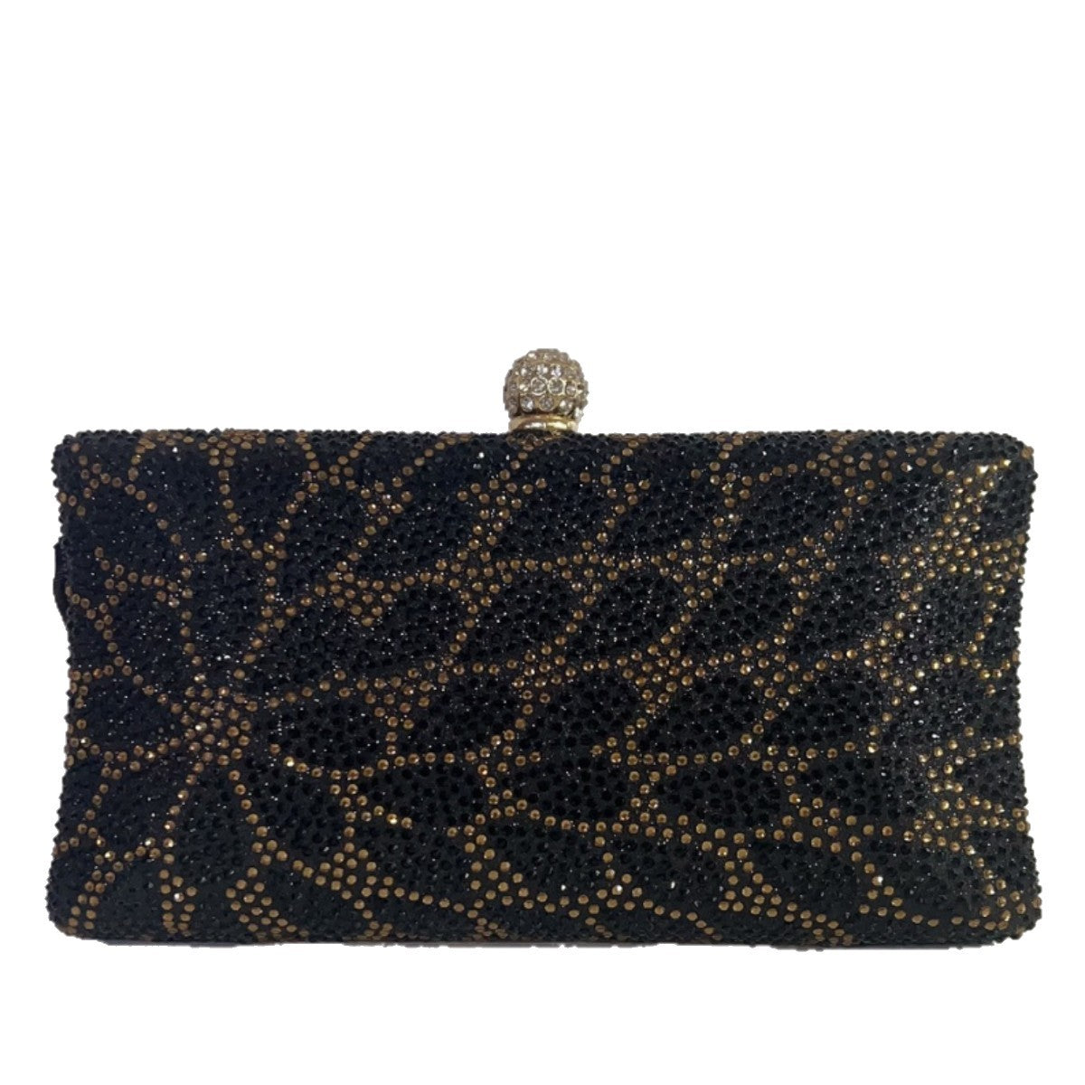 Rhinestone-Embellished Clutch — product view 5