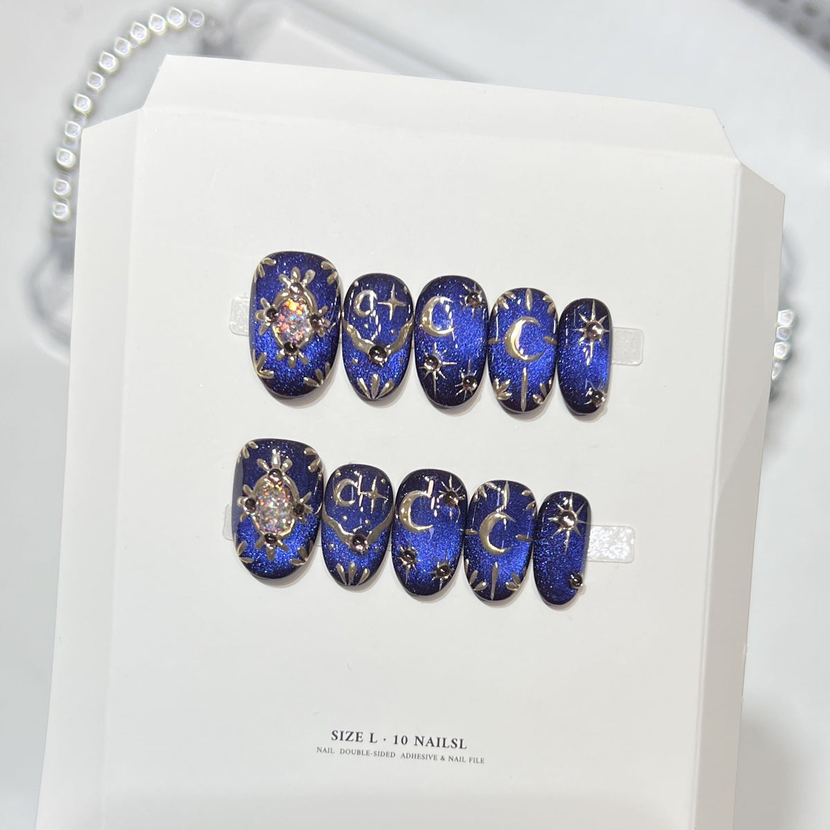 Celestial-Themed Press-On Nail Set — product view 2