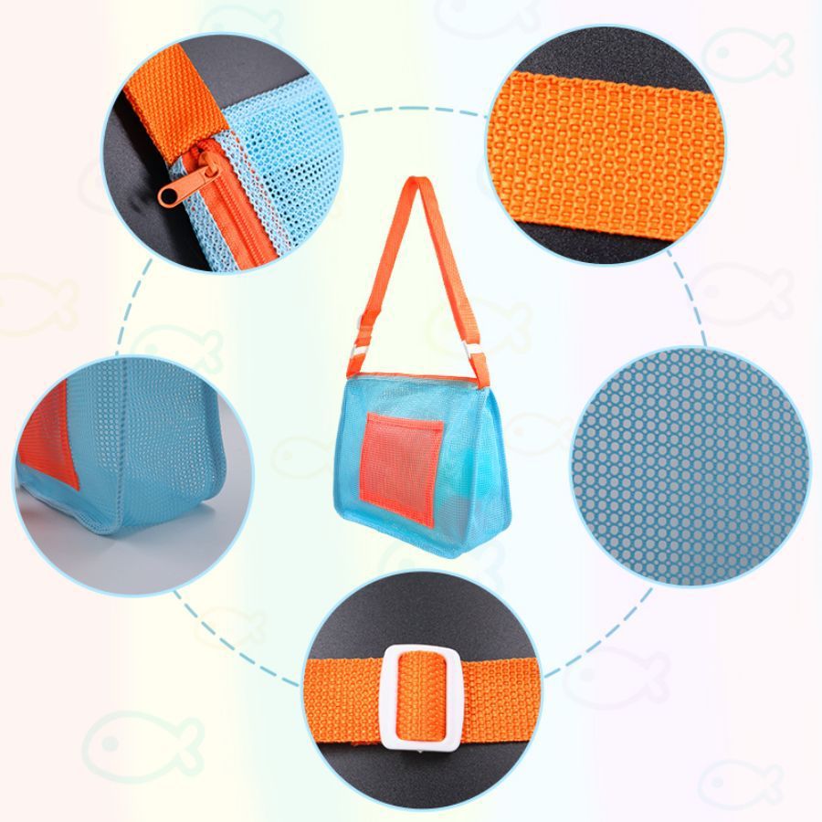 Stylish mesh shoulder bag LoungeYard — product view 4