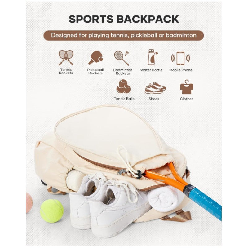 Tennis Equipment Backpack LoungeYard — product view 4