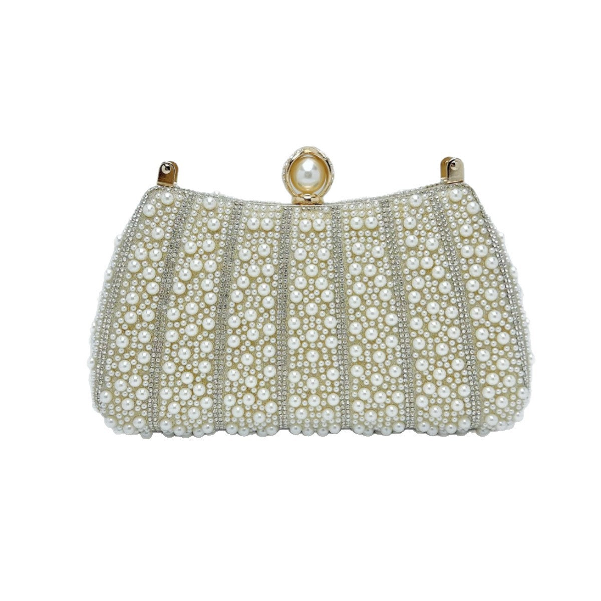 Pearl-Embellished Evening Clutch — product view 5