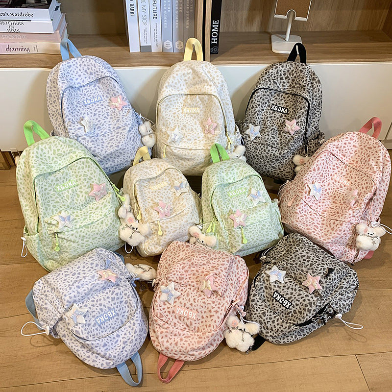 Cute Casual Printed Backpack LoungeYard — product view 4