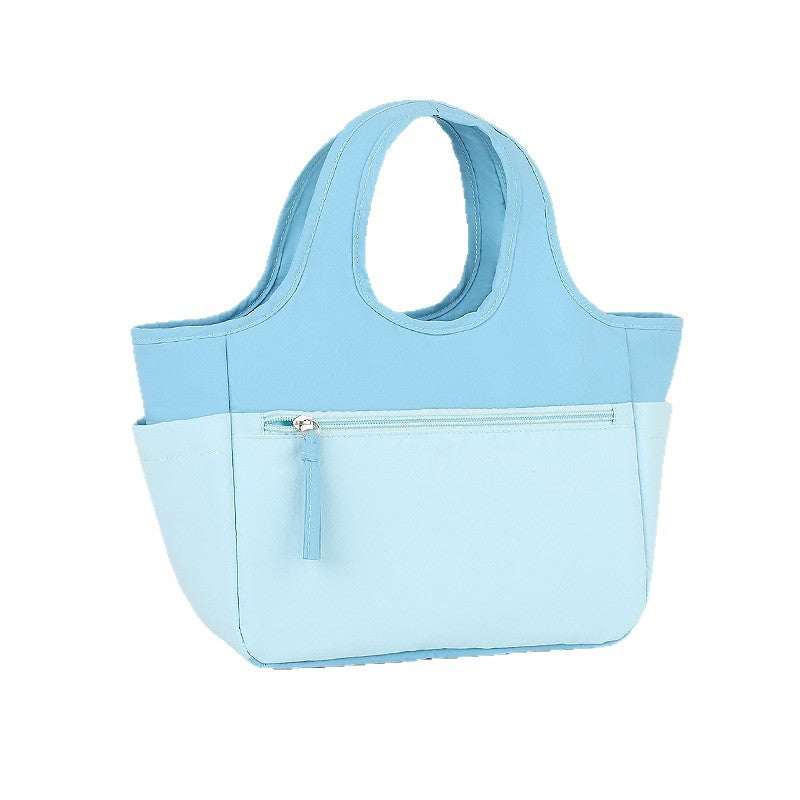 Insulated picnic bag with practical outer pocket LoungeYard — product view 3