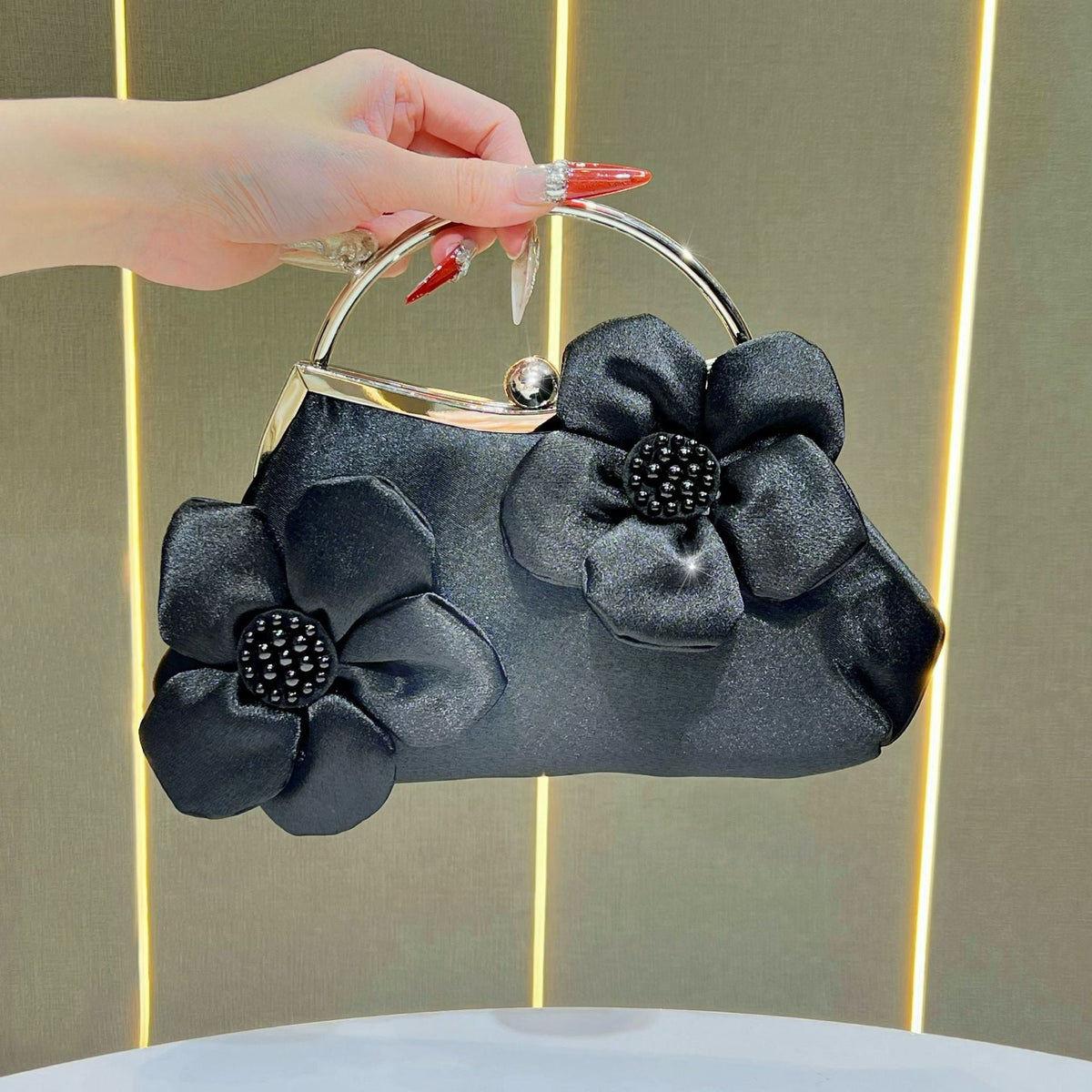Floral Accent Clutch — product view 7