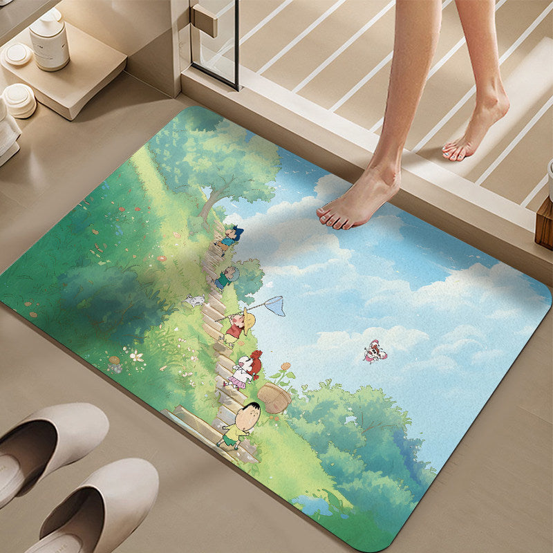 Soft Decorative Bath Mat — product view 1