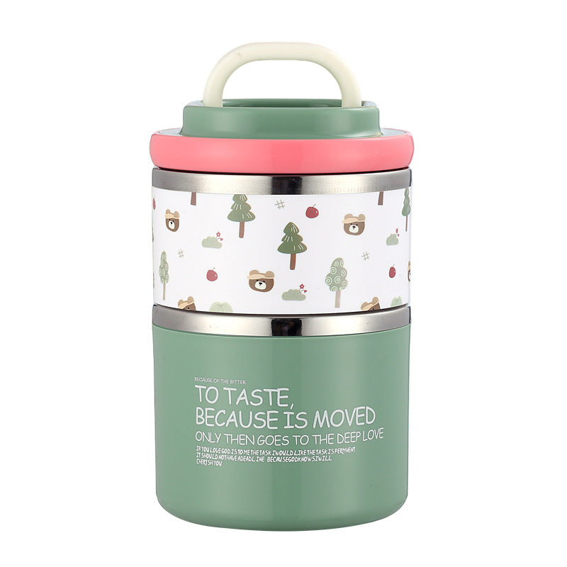 Insulated Food Jar with Handle — product view 5