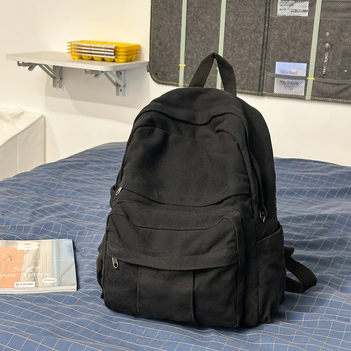 Durable Canvas Backpack LoungeYard 1791205779 — product view 6