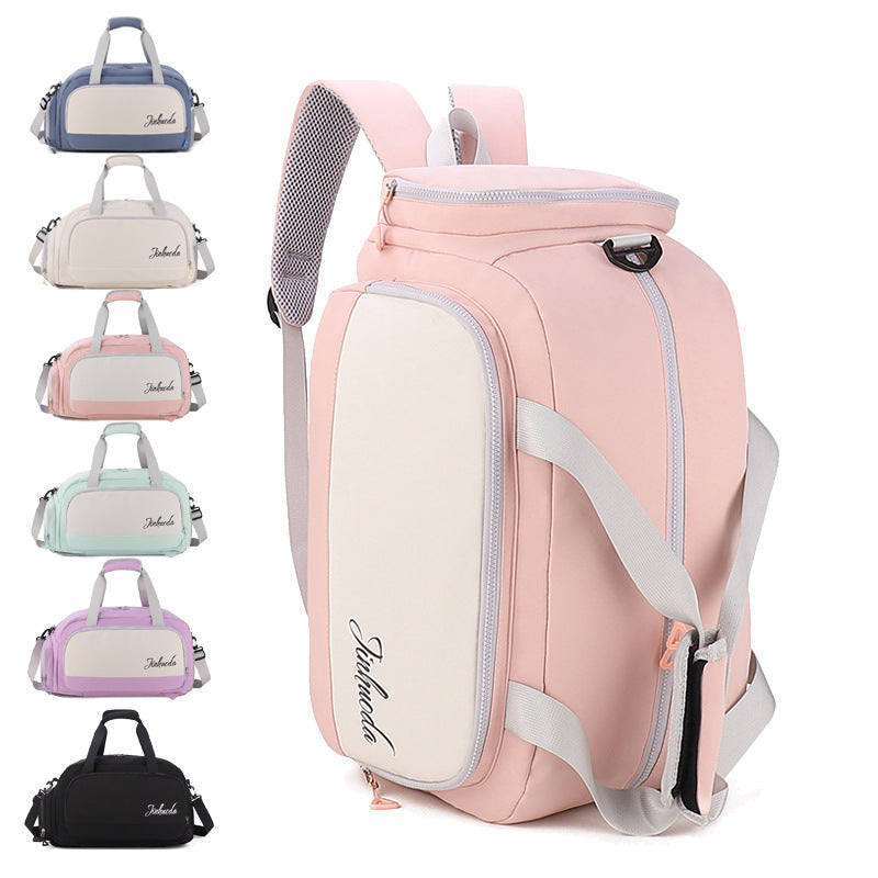 Sporty Travel Bag With Spacious Main Compartment And Practical Side Pockets LoungeYard — product view 1