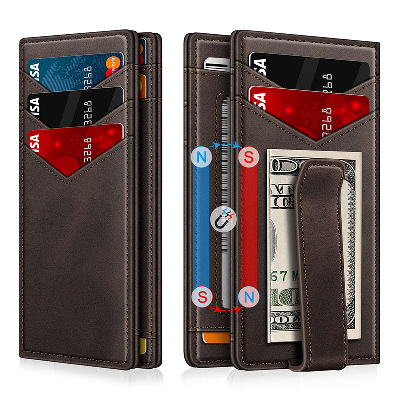 Slim Magnetic Card Wallet LoungeYard — product view 5