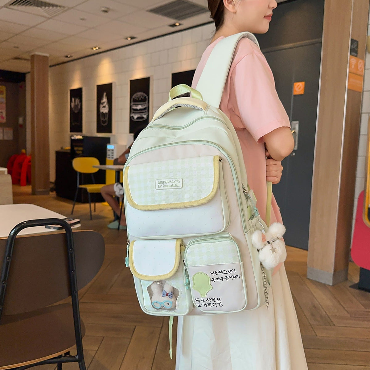 Multi-Pocket Utility Backpack LoungeYard — product view 2