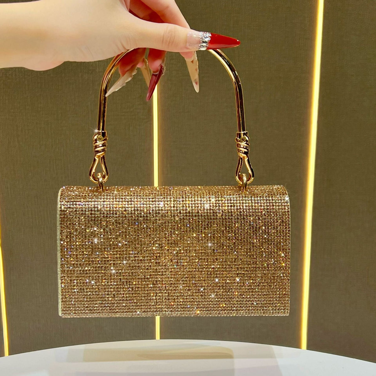 Glamorous Rhinestone Evening Handbag — product view 7