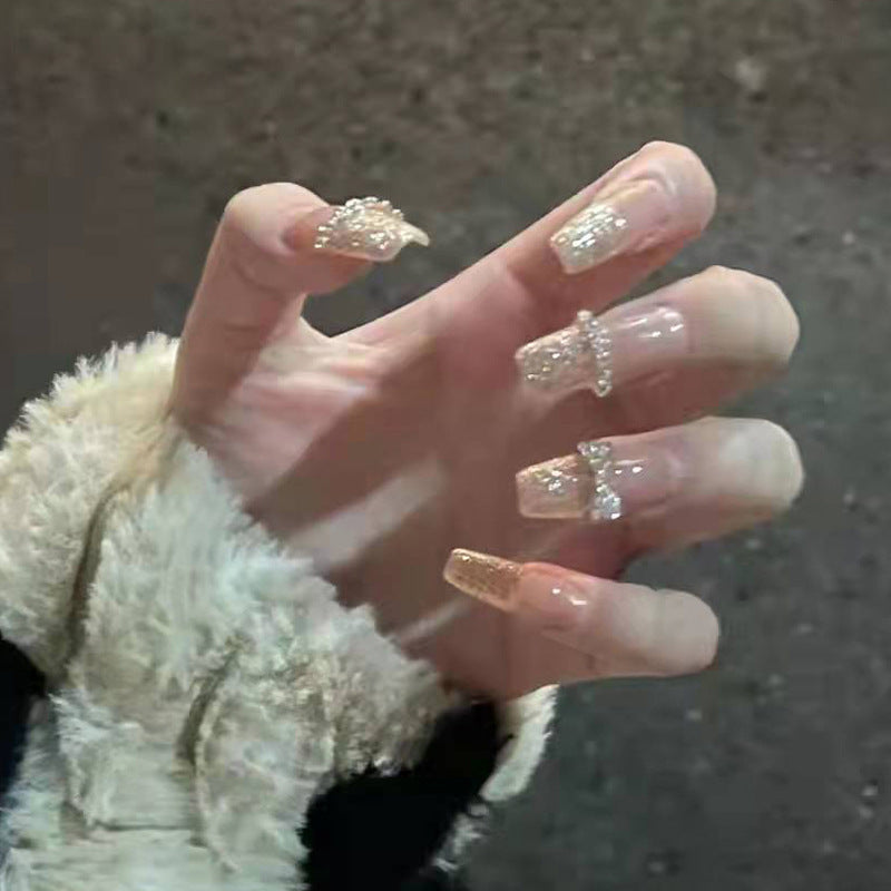 Glamorous Rhinestone Nail Art Extensions — product view 1
