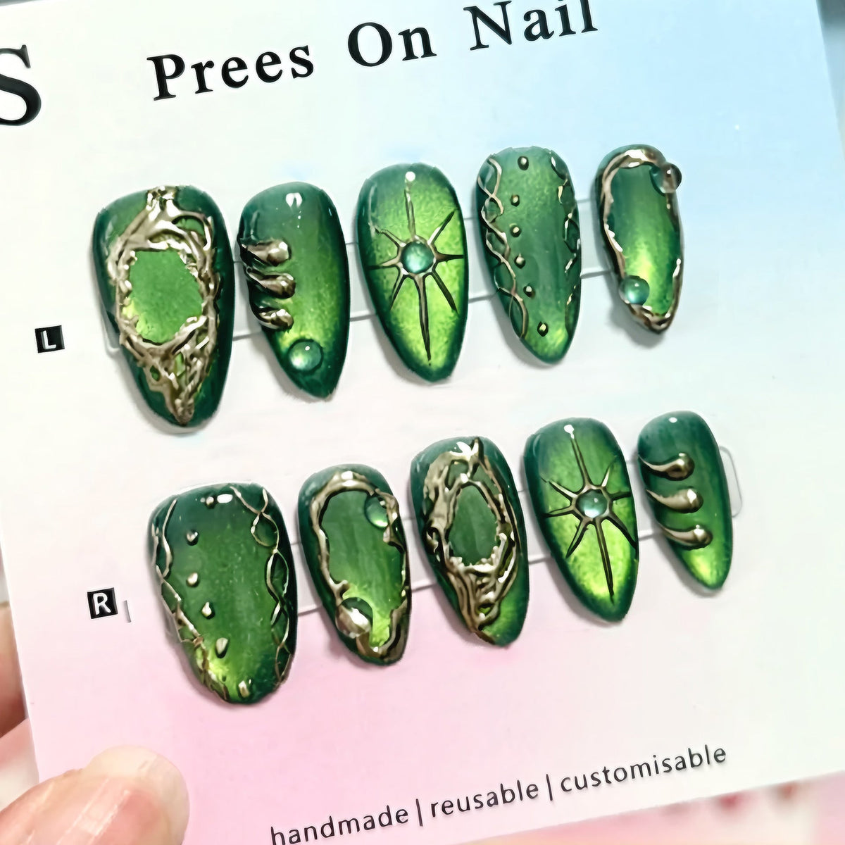 Decorative Nail Tips Kit — product view 2