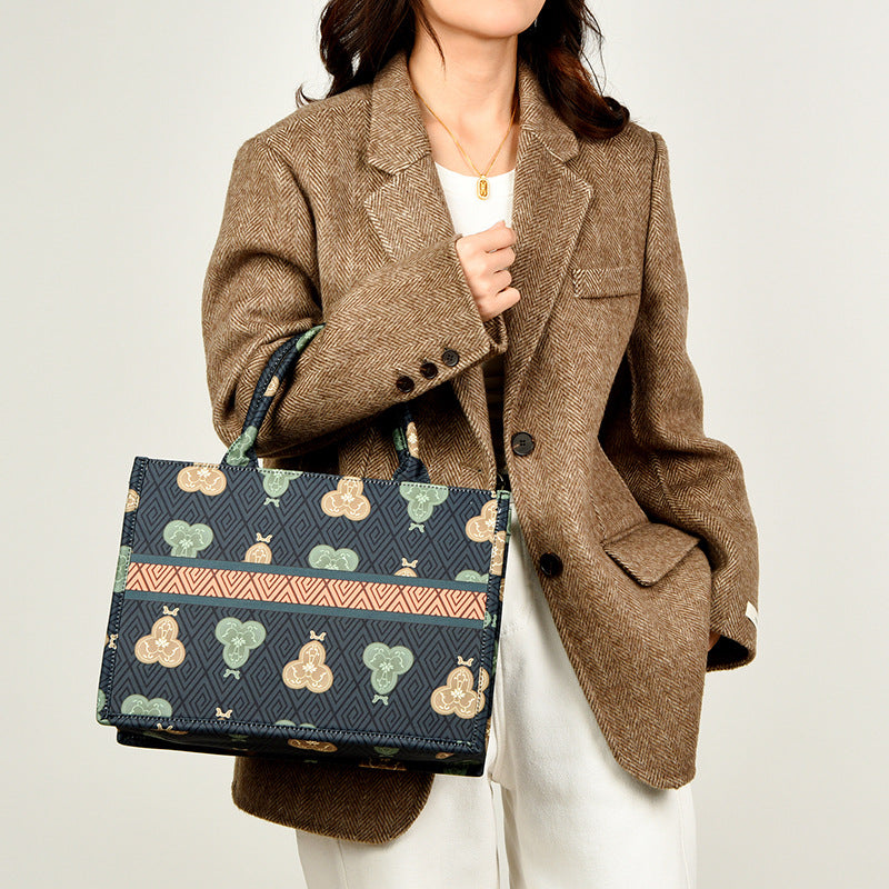 Floral Patterned Shoulder Bag LoungeYard — product view 3