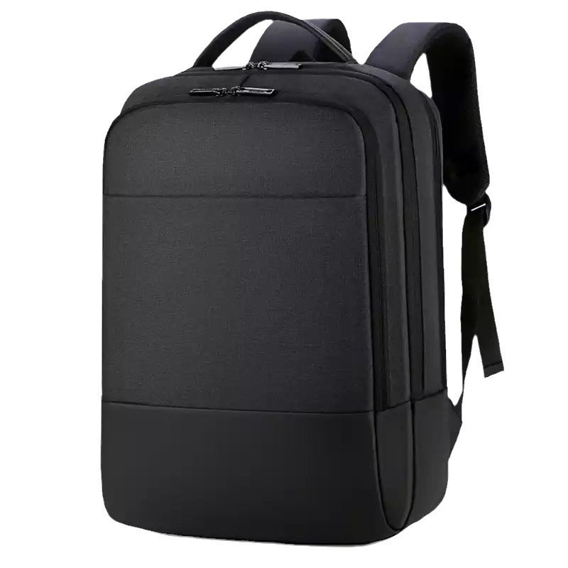 Modern business backpack with USB charging port LoungeYard — product view 5