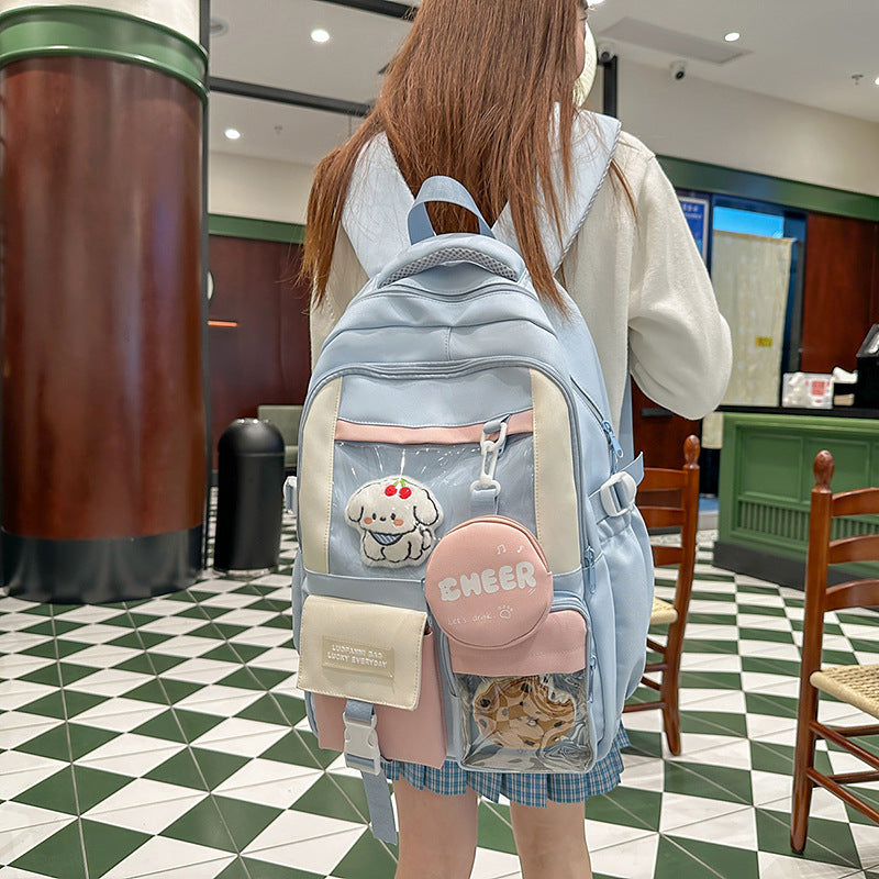 Whimsical Cartoon Graphic Backpack — product view 1