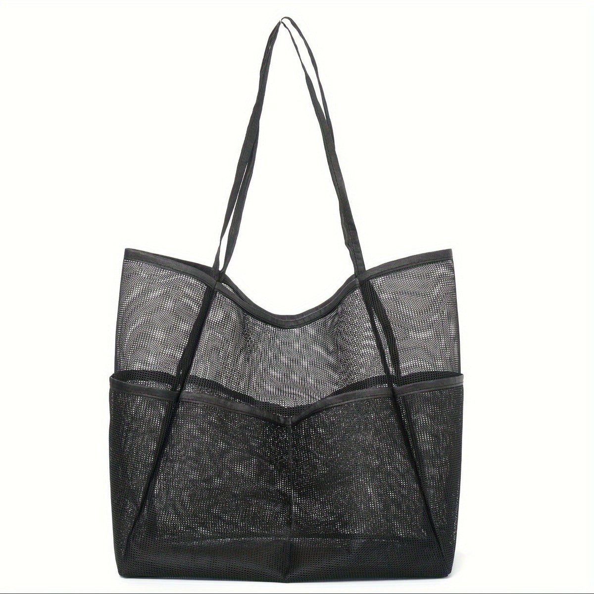Stylish mesh beach bag LoungeYard — product view 1