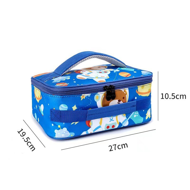 Cartoon-Themed Insulated Lunch Bag LoungeYard — product view 3