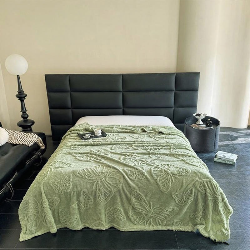 Ladies Luxurious Bedspread with Butterfly Pattern LoungeYard — product view 5