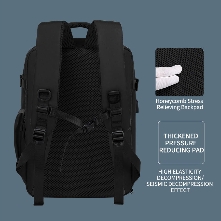 Multi-Compartment Travel Backpack — product view 3